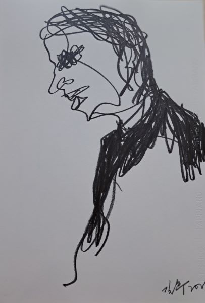 [2024] Untitled, Graphite on paper, Size Unknown